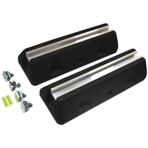 KLÍMATARTÓ TALPKONZOL PÁRBAN, (450x160x90 mm), 550 kg-ig, gumiőrleményes