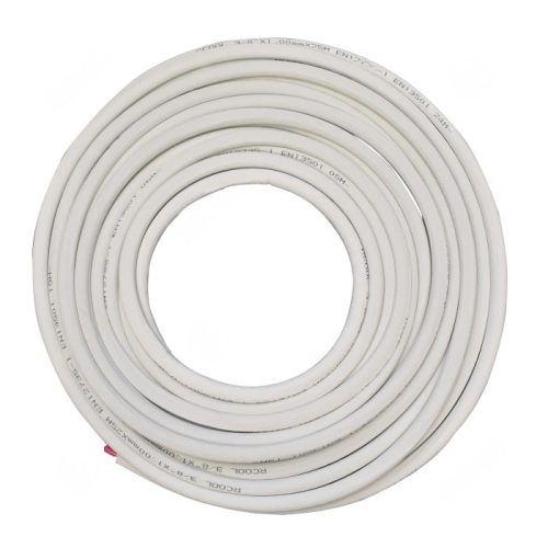 RÉZCSŐ RCOOL 10x1mm SZIGETELT PRÉMIUM, 25 m/tekercs, 3/8" HTGREZ016