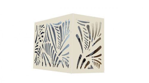 Klímatakaró box KLIMATAKAROBOX, alumínium, porfestett, 95x70x50 cm