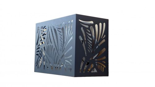 Klímatakaró box KLIMATAKAROBOX, alumínium, porfestett, 95x70x50 cm