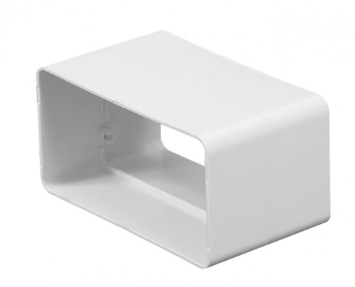 Csőtoldó idom Szin: Fehér Keresztmetszet: 55X110mm Anyaga: PVC