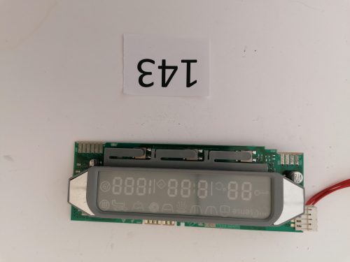 Whirlpool mosógép digit kijelző panel, AWE9630 típusú mosógép kijelzőpanel, MA143