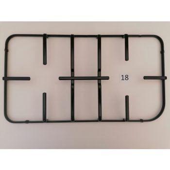 Főzőrács MA18, fekete, 49,5 x 27 cm