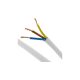 MT H05VV-F 3x1,5 MM2 100 Fm Fehér sodrott réz PVC szigetelésű 300/500V Kábel 