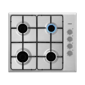 Samus PS646GXS Beépíthető Gázfőzőlap, Inox