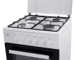 Samus SM450ABS Gázpalackos Tűzhely Fehér 50 cm, 4 gázégős