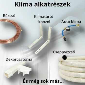 Klíma szerelési anyagok