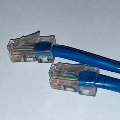 Cat5 U/UTP patch kábel 1,5m kék 